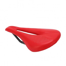 Gatuxe Spares Gatuxe Road Bike Saddle, Bike Impact Resistance Replacement for MTB for Road Bicycle(red)