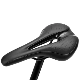 GAWDI Spares GAWDI Bicycle Saddle Comfortable Mountain Bike Soft Hollow Breathable Refreshing Waterproof Riding Accessories bicycle saddle (Color : Black)