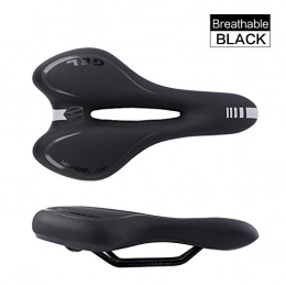 Cheeroyal Spares Gel Bike Seat Cover Cheeroyal Bike Saddle Cover The Most Comfortable Bicycle Seat. Best Gel Saddle Cover, Wide and Large Suitable for Mountain Bike Seats and Road Bike Saddles. Padded Cushion Saddle Cover for Men Women and Kids (Black)