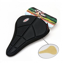 Bellagione Mountain Bike Seat Gel Bike Seat Cover Saddle Cushion Whole Silicone Resistant Cover Fits for Mountain Cruiser Stationary Spinning Bikes