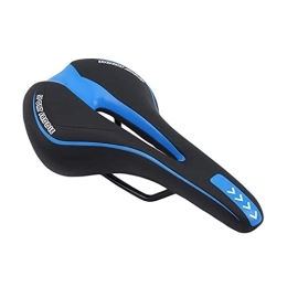 Bktmen Spares Gel Extra Soft Bicycle MTB Saddle Cushion Bicycle Hollow Saddle Cycling Road Mountain Bike Seat Bicycle Accessories Bicycle seat (Color : Black Blue)