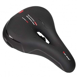 GHMOZ Spares GHMOZ Outdoor sport WEST BIKING MTB Bike Saddle Comfortable Mountain Bicycle Saddle Non-slip Shock Absorption Cycling Hollow Seat Bike Accessories (Color : Black Red)