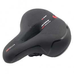 GLOVEY Mountain Bike Seat GLOVEY Bike Seat Cushion Wide, Mountain With Reflective Sticker Bicycle Cycling Thicken Widen Breathable Saddle Soft Bike Hollow Saddle
