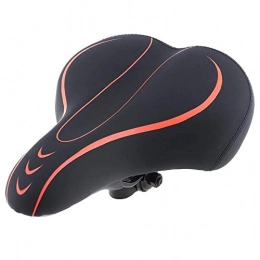 GLOVEY Mountain Bike Seat GLOVEY Bike Seat Cushion Wide, Wide Bicycle Saddle Thicken Soft Big Butt Bike Seat With Breathable Shockproof Design For Mountain Bicycle