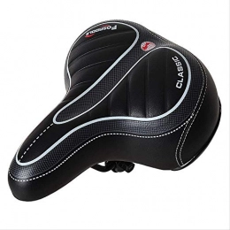 GLOVEY Spares GLOVEY Bike Seats Extra Comfort Mountain Bike, Comfortable Wide Big Bum Bike Bicycle Gel Cruiser Extra Soft Pad Saddle Seat For Mtb Mountain Road