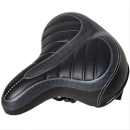 GLOVEY Spares GLOVEY Bike Seats Extra Comfort Spring, Shock Absorption Striped Bicycle Saddle Comfortable And Soft Bicycle Cushion Mountain Bike Saddle