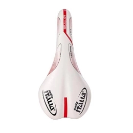 GNEHCUY Mountain Bike Seat GNEHCUY Mountain Bike Seat, Gel Bike Seat Road Bike Saddle Ultralight Racing Seat Saddle For Men Soft Comfortable MTB Bike Seat Cycling Spare Parts (Color : WHITE)