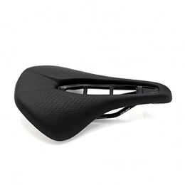 GO-AHEAD Spares GO-AHEAD Bike Seat, Bicycle Seat Cushion PU Super Light Breathable Comfortable Seat Cushion Racing Seat Cushion Parts Mtb Accessories (Color : Black)