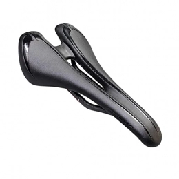 GO-AHEAD Spares GO-AHEAD Bike Seat, Carbon Fiber Bike Saddle Lightweight Hollow Bicycle Saddle Seat Comfortable for MTB Road Bike Mtb Accessories (Color : Black)