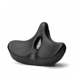 GOLDEN MANGO Mountain Bike Seat GOLDEN MANGO Bicycle saddle, thickened and widened mountain bike saddle, soft and comfortable hollow bicycle saddle, non-slip, waterproof, breathable and comfortable