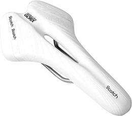 GORIX Spares GORIX Bike Saddle Seat Comfortable Cushion with Rail Mountain Road Bicycle for Men and Women (A6-1) (All White)