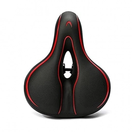 GOUCER Spares GOUCER Bike Seat Bicycle Saddle Comfort Cycle Saddle Wide Cushion Pad Waterproof Soft Cycle Seat Suitable for Women and Men, Professional in Road Bike, Mountain Bike, Exercise Bike, Folding Bike