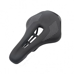 GSYNXYYA Spares GSYNXYYA Bike Seat - Comfort Bicycle Equipment Parts, Mountain Bike Saddle with Central Relief Zone for MTB / Road / Exercise Bike(9.4 * 5.8 * 1.77In), Black