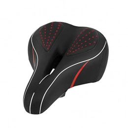 GU YONG TAO Spares GU YONG TAO Bicycle Seat Cushion, Mountain Bike Seat Cushion, With Taillight - Soft And Comfortable-Hollow Breathable-Wear-Resistant And Durable Suitable For Bicycles, Mountain Bikes, Etc