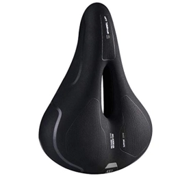 Gyubay Spares Gyubay Bicycle Seat Comfortable Bike Seat Cover Bicycle Seat Comfort Mountain Bike for Men and Women (Color : Black, Size : One size)