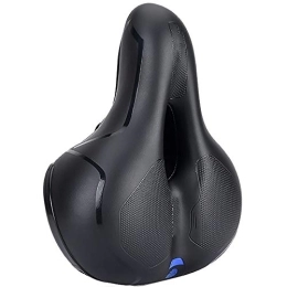 Gyubay Spares Gyubay Popular Bicycle Cushion Bicycle Seat Mountain Bike Seat Cushion Soft and Comfortable Super Soft Riding Saddle Comfortable Experience (Color : Blue, Size : 26x21.5cm)