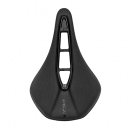 Hellery Spares Hellery 243x155mm Mountain Bike Seat Road Bike Hollow Saddle Breathable Sit