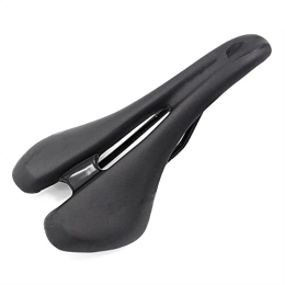HGDM Mountain Bike Seat HGDM Comfortable Men Women Bike Seat - Foam Padded Leather Road Mountain Bicycle Saddle Cushion, Waterproof, Soft, Breathable, Fit MTB, Most Bikes, for Everyone, Bicycle Accessories, Black