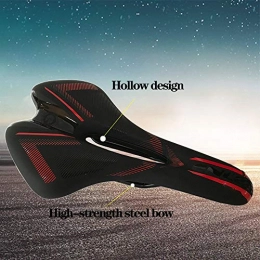 HHHKKK Mountain Bike Seat HHHKKK Mountain Bike Seat, Bicycle Saddle Pad, Breathable Comfortable Cycling Seat Cushion Pad with Central Relief Zone and Ergonomics Design Fit for Mountain Bike Seat