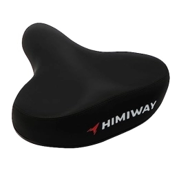 Himiway Mountain Bike Seat Himiway Bike Seat for Men Women Extra Soft Memory Foam Padded Bicycle Seat Cushion with Cover, Comfort Wide Bike Saddle Replacement for Mountain, Road Bike