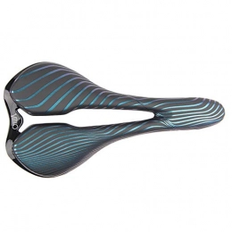 HKYMBM Spares HKYMBM Bicycle Saddle, Silicone and Foam Filling Anti-Slip Shock-Absorbing Stripe Design Slip And Tear Resistance Bicycle Seat