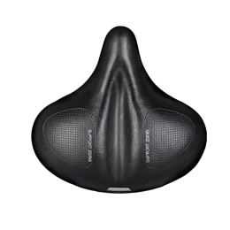 HLGQ Large Comfortable Bike Seat, Male Female Breathable Seats with Double Shock absorbing Ball Design and Memory Foam, the Best Replacement for Mountain Road Bike and Spinning Bike