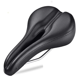 HLVU Mountain Bike Seat HLVU Bike Saddles Comfortable Bike Saddle Mountain Bicycle Seat with Central Relief Zone and Ergonomics Design Profession Road MTB Bike Seat Outdoor Or Indoor Cycling Cushion Pad Bicycle Accessories