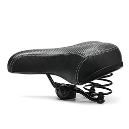 HLY-CASE Spares HLY Trading Bicycle Seat Breathable Bicycle Saddle Seat Soft Thickened Mountain Bike Bicycle Seat Cushion Cycling Pad Cushion Cycling Parts (Color : Black)