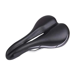 HLY-CASE Mountain Bike Seat HLY Trading Bike Saddle Hollow Comfortable Bicycle Seat Cushion Thicken Wide Shockproof Cycling Seat For Mountain Bike Cycling Parts (Color : Black)