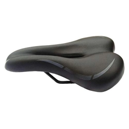 HLY-CASE Mountain Bike Seat HLY Trading Cycling Mountain Road Comfortable Saddle Seat Bike Bicycle Cushion Pad Color: Black 2 Cycling Parts