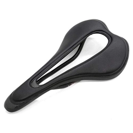 HLY-CASE Spares HLY Trading Full Carbon Fiber + PU Leather Bicycle Saddle Ultralight Saddle MTB Road Race Bicycle Saddle Bike Seat Mountain Bike Cycling Parts (Color : Black)