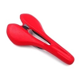 HLY-CASE Spares HLY Trading Lightweight Comfort Carbon Saddle Road Bicycle Carbon Fiber Saddle MTB Mountain Cycling Saddle Wide Men Selle Parts Cycling Parts (Color : Red)