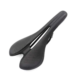 HLY-CASE Spares HLY Trading Road Bicycle Saddle Bike Seat Cycling Cushion Mountain Bike Steel Rail Hollow Design MTB Bike Saddle Cycling Parts (Color : Black)