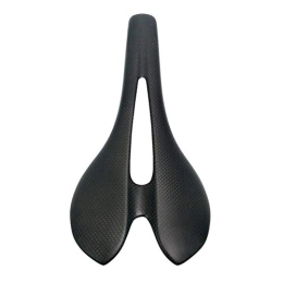 HLY-CASE Spares HLY Trading Ultralight Carbon Saddle MTB Road Mountain Bike Bicycle Saddle Carbon Seat 3k Black Matte Glossy Bicycle Parts Cycling Parts (Color : 3K Glossy)