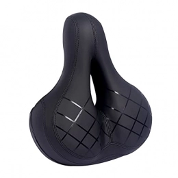 LHQ-HQ Mountain Bike Seat Hollow Bicycle Saddle Bicycle Seat Comfortable Memory Foam Bicycle Saddle Cover Rubber Pad for Ladies And Men Sports Bicycle Mountain Bike