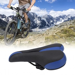 Zwinner Mountain Bike Seat Hollow Saddle Cushion, Bicycle Saddle Cushion Smooth and Concave Ventilation Design Skin-Friendly and Breathable Soft and Resilient for Home for Mountain Bike