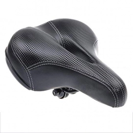 HONGJ Mountain Bike Seat HONGJ Bicycle Seat, Mountain Bike Seat Cushion, Comfortable Soft Leather Spring Shock Absorber, Car Saddle, Cushioning Shock Absorption, Suitable For Cycling Sports Fitness, Travel 25 * 20cm