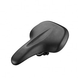 HYMD Spares HYMD Bike seat Soft Comfortable Bicycle Saddle Anti-shock Thicken Widen Bike Cushion Bicycle Part (Color : Black, Size : 26x17 CM)