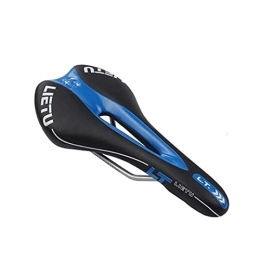 HZTEC Bike Saddle Bike Seat Bicycle Seat Bicycle Saddle With Spring Suspension Soft Bicycle Bike Mtb Saddle Cushion Seat Cover Pad Comfort Road (Color : Blue)