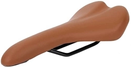 HZTEC Mountain Bike Seat HZTEC Bike Saddle Bike Seat Bicycle Seat Mountain Road Bike Saddle Seat Comfortable Shockproof Cycling Bicycle Cushion (Color : Brown)