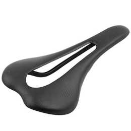 iFCOW Mountain Bike Seat iFCOW Carbon Fiber Bike Hollow Seat Saddle Replacement Cycling Accessory for Mountain Road Bicycle