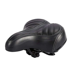 InChengGouFouX Mountain Bike Seat inChengGouFouX Mountain Bike Saddles Soft Bicycle Saddle Comfortable Bike Seat Suitable for Road Bike Bicycle Seat (Color : Black, Size : One size)