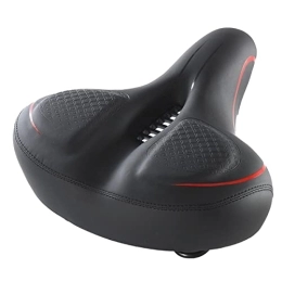 Jetclutch Comfortable Road Mountain Bike Seat,Waterproof Bicycle Saddle,Shock Absorption Breathable Bicycle Pad Cycling Seat Cushion Saddle for Mountain, Road, Exercise Bikes - Outdoor Indoor Cycling