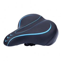 JIAODIE Mountain Bike, Saddle Comfortable Bicycle Saddle Universal Saddle Widened Comfortable Cushion Soft Belt Airbag Cushion Manual Inflatable Bicycle Accessories