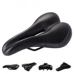 JIGAN Spares JIGAN Most Comfortable Bike Seat - Mens Padded Bicycle Saddle With Soft Cushion - Improves Comfort for Mountain Bike