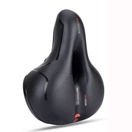 JINPENGRAN Spares JINPENGRAN Mountain Bike Seat Cushion Saddle Seat Cushion Seat Bag Widened Thickened Big Butt Shock Absorber Ball Hole Hollow Parts, A