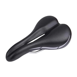 JIXIN Spares JIXIN Bicycle Saddle Soft Comfortable Hollow Breathable Road Bike Big Cushion Thicken Wide Mountain Bike Shockproof Cycling Seat