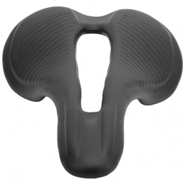 Jopwkuin Spares Jopwkuin Bicycle Saddle, Smooth Riding Mountain Bike Cushion Lightweight with Central Relief Zone and Ergonomics Design for Most Bicycle Men and Women