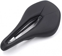 JZDH Bicycle Seat Bike Seat Saddles Bicycle Seat Mountain Road Bike Wide and Soft Breathable Bicycle Seat Cushion Accessories for Women and Men with Big (Color : Black)