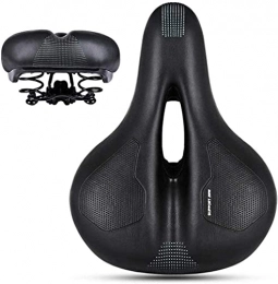 JZTOL Spares JZTOL Practical Bicycle Seat Hollow Ergonomic Spring Shock Absorption Wide Touring Saddle Waterproof And Breathable Mtb Saddle Men Women